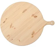 Deski do krojenia - HABI Habi Tanne Polenta deska do krojenia z uchwytem, drewno, brązowa, 58 x 45 x 3 cm 8003512698248 - miniaturka - grafika 1