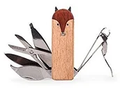 Akcesoria do paznokci - Kikkerland Fox manicure Clipper Set MN75 - miniaturka - grafika 1
