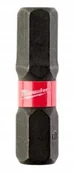 Bity - Bit Końcówka Udarowa Milwaukee Shockwave HEX6 25MM - miniaturka - grafika 1