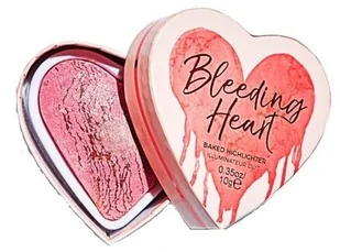 Revolution Makeup Makeup Revolution Rozświetlacz do Twarzy Bleeding Heart MUR-8050 - Rozświetlacze do twarzy i ciała - miniaturka - grafika 6