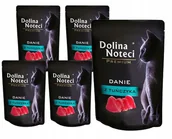 Mokra karma dla kotów - Dolina Noteci dla Kota DANIE Z TUŃCZYKA Zestaw Saszetek 85g x 10 ZEST-DNP-KOT-85-T-10 - miniaturka - grafika 1