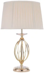 Elstead Lighting Aegean 1Lt Table Lamp Polished Brass AG/TL POL BRASS Elstead lampa stołowa abażurowa AG/TL POL BRASS) - Lampy stojące - miniaturka - grafika 2