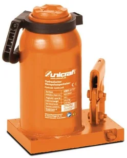 Unicraft Podnośnik hydrauliczny samochodowy butelkowy słupkowy HSWH 30 TOP 30T - Podnośniki - miniaturka - grafika 2