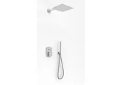 Zestawy prysznicowe - Kohlman Foxal zestaw prysznicowy podtynkowy z deszczownicą Q30 chrom QW210FQ30  QW210FQ30 - miniaturka - grafika 1