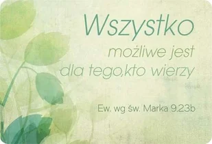 Szaron Magnes na lodówkę - Wszystko jest możliwe - Magnesy - miniaturka - grafika 2