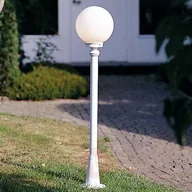 Lampy ogrodowe - KONSTSMIDE Piękny słupek oświetleniowy Arcturus, biały - miniaturka - grafika 1
