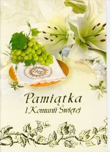 Karnet B6 Komunia złocony - Kartki okolicznościowe i zaproszenia - miniaturka - grafika 2