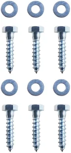 vidaXL Kotwy gruntowe w kształcie litery L, 2 szt., stal galwanizowana - Narzędzia warsztatowe - miniaturka - grafika 6