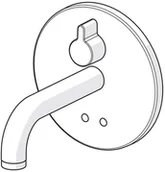 Baterie podtynkowe - Oras Electra Bateria umywalkowa bezdotykowa podtynkowa chrom 6613CZ - miniaturka - grafika 1