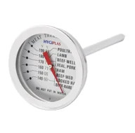 Akcesoria gastronomiczne - Hygiplas Termometr do mięsa | śr. 52x(H)123mm | 60°C do 87°C J212 - miniaturka - grafika 1