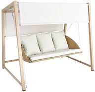 Huśtawki - NATERIAL Huśtawka ogrodowa Medena beżowa Naterial - miniaturka - grafika 1