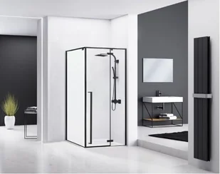 Rea Fargo Czarny Mat 90x90 Prawa K6318 - Kabiny prysznicowe - miniaturka - grafika 2
