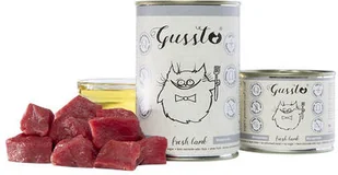 Gussto Gussto Fresh Lamb Mokra Karma z jagnięciną 400g - Mokra karma dla kotów - miniaturka - grafika 2