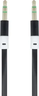 Forever Forever kabel audio jack 3,5mm - jack 3,5mm 1,0 m czarny 8_2231074_20220103134746 - Adaptery i przejściówki - miniaturka - grafika 2