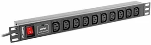 lanberg Lanberg Zasilacz sieciowy, czarny, rozmiar uniwersalny PDU-10I-0200-IEC-BK - Huby USB - miniaturka - grafika 6