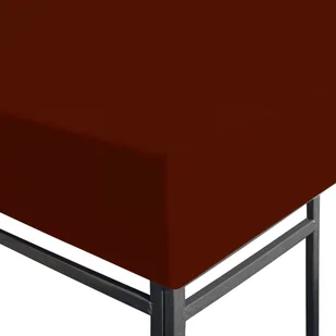 vidaXL Zadaszenie do altany, 310 g/m, 3x3 m, terakotowe - Pawilony ogrodowe - miniaturka - grafika 5