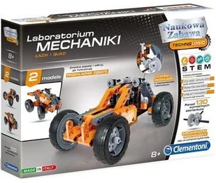 Clementoni Laboratorium mechaniki Lazik i Quad 60954 - Zabawki konstrukcyjne - miniaturka - grafika 6