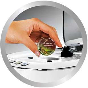 Ekspres do kawy Tchibo Cafissimo Mini Biały 326684 - Ekspresy do kawy - miniaturka - grafika 6