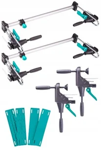 WOLFCRAFT Zestaw do montażu futryn PRO (2 ściski + 2 rozpieraki + 4 podkładki) 3 (3676000) - Pozostałe narzędzia ogrodowe - miniaturka - grafika 4