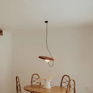 Milan Iluminación Wire lampa wisząca 38cm miedziany metallic - Lampy sufitowe - miniaturka - grafika 5