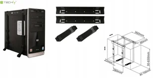 Techly UCHWYT NA KOMPUTER PC PODBLATOWY ICA-CS 60 - Uchwyty do telewizora - miniaturka - grafika 7