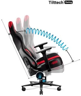 Diablo Chairs Fotel gamingowy Diablo X-Player 2.0 materiałowy Kids Size Diablo X-Player 2.0 Kids Size - Fotele gamingowe - miniaturka - grafika 9