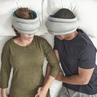 Ostrichpillow Poduszka do drzemki Ostrichpillow LIGHT - midnight grey OPLR02U - Akcesoria turystyczne - miniaturka - grafika 5