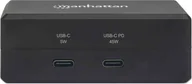 Huby USB - Manhattan Stacja/replikator Charging Hub USB-C 130554 130554 - miniaturka - grafika 1
