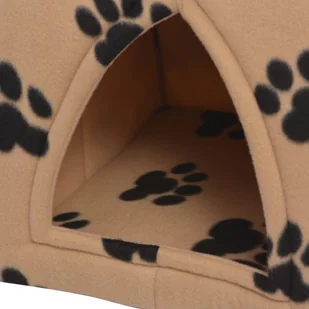 vidaXL Domek dla kota, rozmiar L, beżowy - Drapaki dla kotów - miniaturka - grafika 5