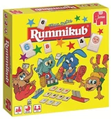 Akcesoria do gier planszowych - Jumbo 03990 mój pierwszy Rummikub, gry dla dzieci - miniaturka - grafika 1