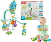 Karuzele dla niemowląt - Fisher Price Muzyczna karuzela 3w1 Konik morski DFP12 - miniaturka - grafika 1