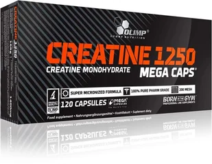 Olimp TCM Mega Caps (jabłczan kreatyny) 120 kaps./1100mg - Kreatyna - miniaturka - grafika 5