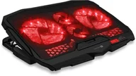Podkładki chłodzące pod laptopa - Connect FrostWind CCP 2200 RD czarna - miniaturka - grafika 1