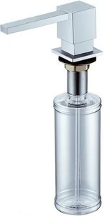 Blue Water Dozownik kwadratowy Satyna (Dozownik kwadratowy Blue Water Satyna) - Mydelniczki i dozowniki mydła - miniaturka - grafika 2