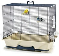 Klatki i wyposażenie dla ptaków - Savic Funkcja ptak Primo 50, 65 x 38 x 56 cm, niebieski/beżowy - miniaturka - grafika 1
