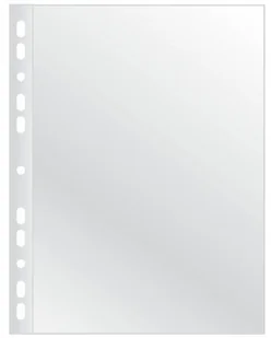 Q-Connect Koszulki na dokumenty , PP, A4, krystal, 100szt. KF14843 - Koszulki na dokumenty - miniaturka - grafika 2