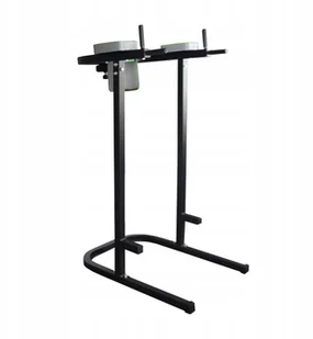 Wieża Stacja Stacjonarna do Ćwiczeń Mięśni Brzucha - Poręcze i drążki do podciągania - miniaturka - grafika 4