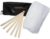 Moskitiery - Melianda MELIANDA Itss4you Travelline moskitiera, w praktycznym worku podróżnym, z drobnymi oczkami, wyposażenie turystyczne, kolor biały, 60 x 245 x 1250 cm MA-1100 - miniaturka - grafika 1