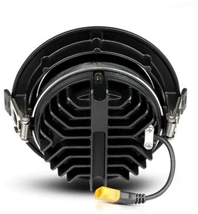 Downlight v-tac Oprawa V-TAC SAMSUNG CHIP 30W Czarna Uchylna VT-2-33 6400K 2400lm - Oprawy, klosze i abażury - miniaturka - grafika 5