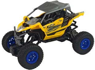 Import LEANToys Terenowe Auto Off- Road Zdalnie Sterowane 2,4 GHz 1:16 Żółte LT-9389-0 - Zabawki zdalnie sterowane - miniaturka - grafika 2