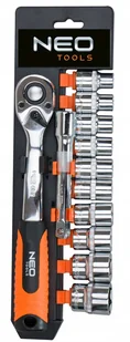 NEO-TOOLS Tools 08-653 3/8" 12 szt - Zestawy narzędziowe - miniaturka - grafika 2