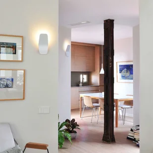 Casablanca Ashiya lampa oświetlająca ścianę biała - Lampy ścienne - miniaturka - grafika 4