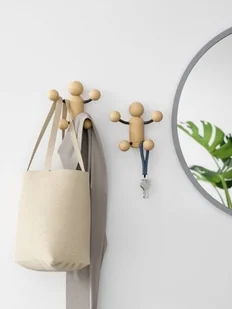 Umbra Wieszak Woody jasne drewno 1016844-045 - Wieszaki i stojaki - miniaturka - grafika 8