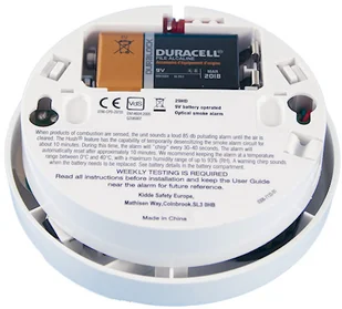 Kidde CZUJNIK DYMU OPTYCZNY 29HD AI_CZUJ_DYM_OPT_0,1 - Czujniki czadu, dymu, gazu - miniaturka - grafika 3