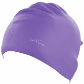 Pływanie - Vivo Czepek silikonowy Vivo B-1319 longhair fioletowy - miniaturka - grafika 1