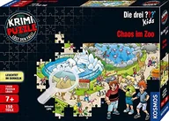 Puzzle - Kosmos Kosmos $1024 Crime Puzzle Kids Chaos in the Zoo 697990 - miniaturka - grafika 1