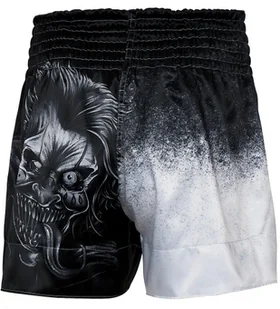 Extreme Hobby Spodenki muay thai, PSYCHO CLOWN, czarny, rozmiar 2XL - Kimona, stroje i obuwie - miniaturka - grafika 3