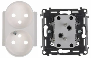 Legrand GNIAZDO PODWÓJNE LE-753190 Valena Life 230 V 16 A LE-753190 - Gniazdka elektryczne - miniaturka - grafika 3