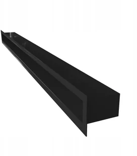 Kratki.pl Kratka wentylacyjna tunel 60x1000 mm CZARNA TUNEL/6/100/C - Akcesoria kominkowe - miniaturka - grafika 4