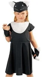 KRASZEK Kraszek, strój dla dzieci Kotek, rozmiar 98/104 cm - Stroje karnawałowe - miniaturka - grafika 2